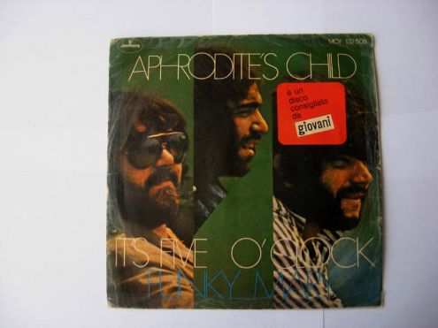 45 giri del 1970-Aphrodite s Child-It s five o clock