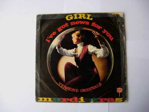 45 giri del 1970-Mardi Gras-girl i ve got new for you