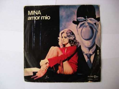 45 giri del 1971-Mina-amor mio