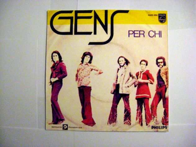 45 giri del 1972-I Gens-per chi (without you)