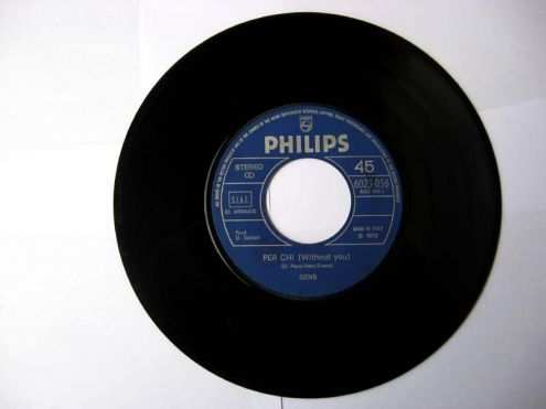 45 giri del 1972-I Gens-per chi (without you)