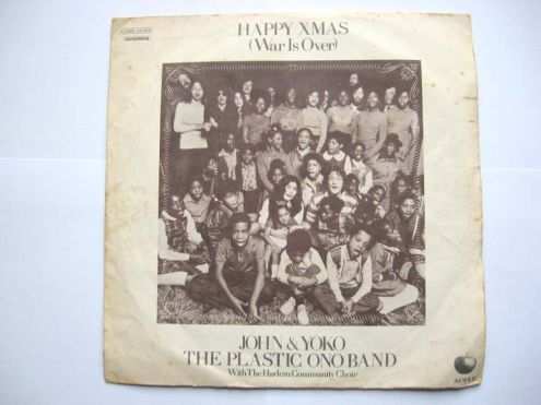 45 giri del 1972-John ampYoko-Happy Xmas