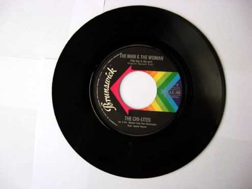 45 giri del 1972-The Chi-Lites-The coldest days of my life