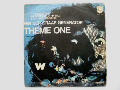 45 giri del 1972-Van Der Graaf Generator-Theme one