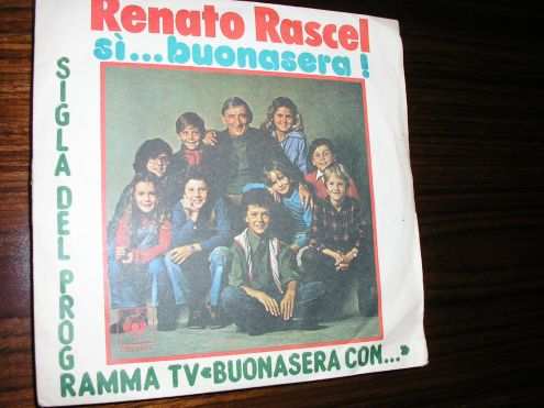 45 giri quot Sigrave...Buonasera quot Renato Rascel