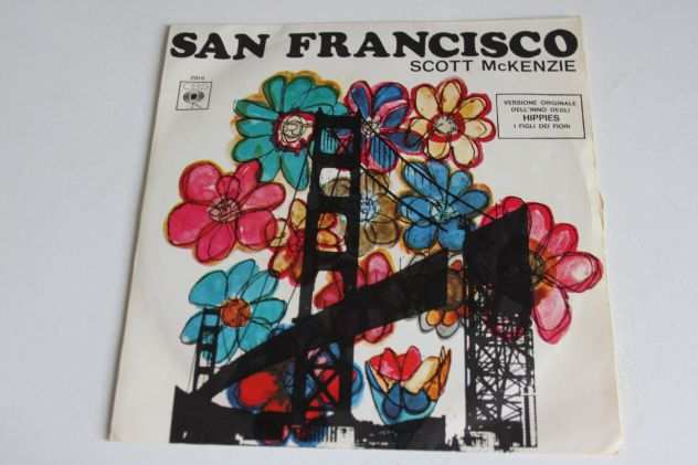 45 GIRI SCOTT McKENZIE - SAN FRANCISCO 1967 CBS 2816 ITALY