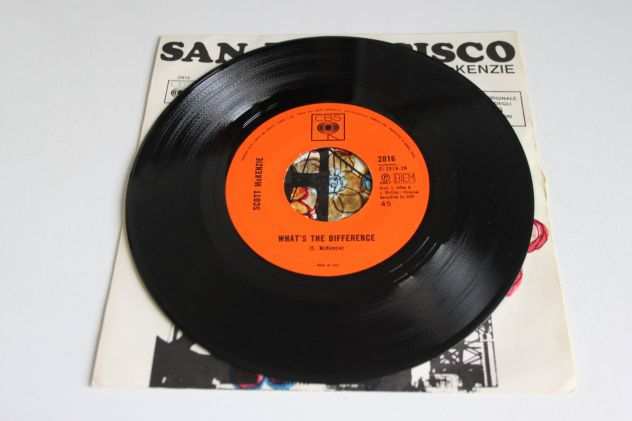 45 GIRI SCOTT McKENZIE - SAN FRANCISCO 1967 CBS 2816 ITALY