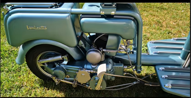 Lambretta Moto Furgoncino 1948  unico per originalità