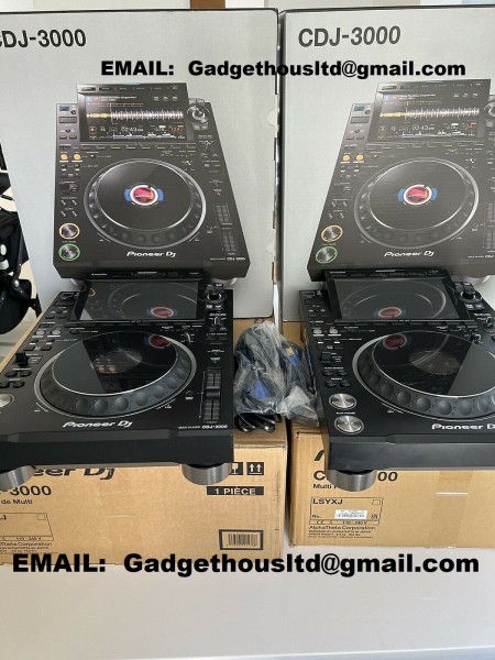Pioneer CDJ-3000 Multi-Player / Pioneer DJM-A9 DJ Mixer / Pioneer DJ DJM-V10-LF Mixer / Pioneer DJM-S11 / Pioneer CDJ-2000NXS2 / Pioneer DJM-900NXS2 / Pioneer CDJ-Tour1 / Pioneer DJM-TOUR1 / Pioneer XDJ-XZ DJ System / Pioneer XDJ-RX3 DJ System / Pion