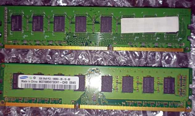 4GB (2x2GB) memoria DDR3 1333 10600U PC3