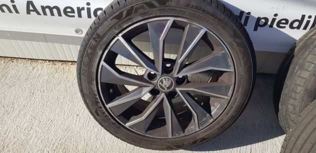 4x CERCHI IN LEGA  PNEUMATICI SKODA FABIA-KAMIQ-SCALA INT. 5x100 DA 16quot POLLICI