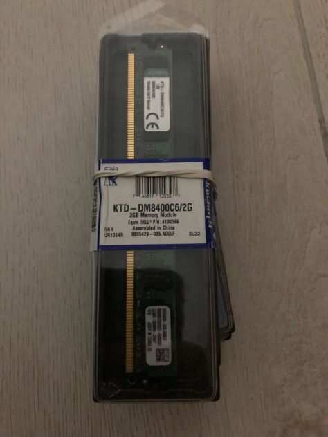 5 BANCHI RAM PC Kingston KTD-DM8400C62G 2GB PC2-6400U DDR2-800