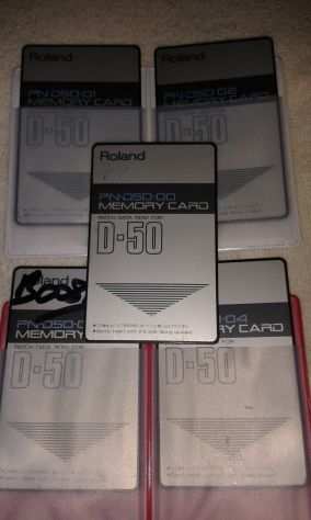 5 Card x Roland D50550  M256  MEGA CARD