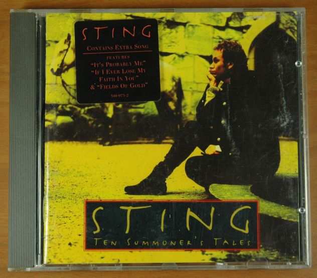5 CD Sting e altri