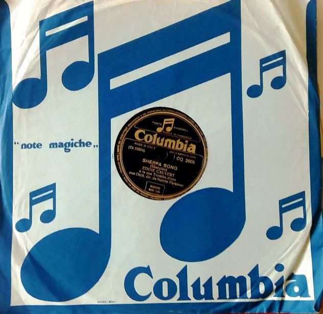 5 dischi 78 rpm del 1955-di Eddy Calvert e la sua tromba doro-Ediz. Columbia