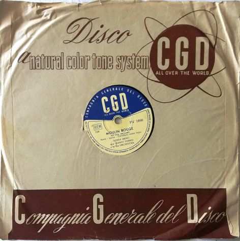5 Dischi 78rp da 1952 a 1956 di Teddy Reno e R. Carosone. Vendo anche singolo