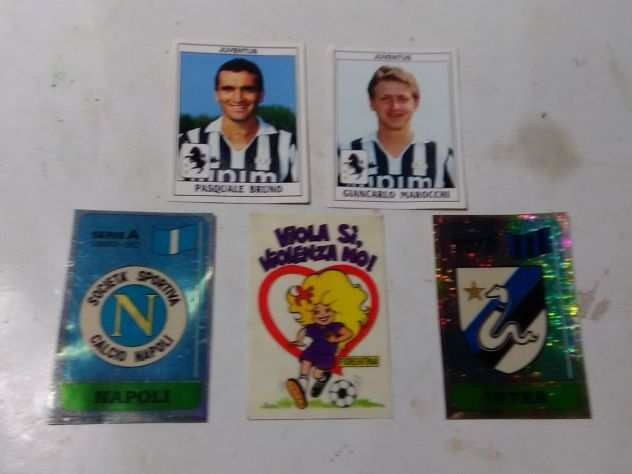 5 figurine calciatori PANINI anno 198990