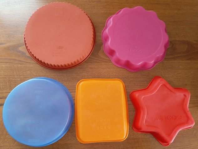 5 stampi in silicone