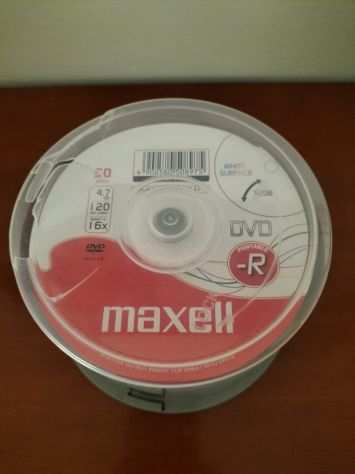 50 DVD-R Maxell 4,7GB, 16x, 120 Minuti