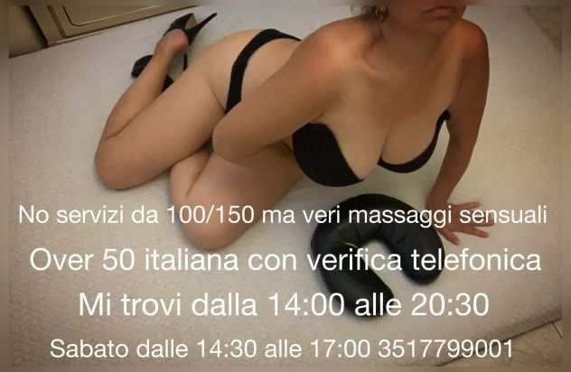 50 ENNE ITALIANA MASSAGGI DA 603040euro potrai massaggiarmi. lannuncio va letto