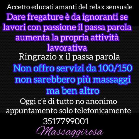 50 ENNE ITALIANA MASSAGGI DA 603040euro potrai massaggiarmi. lannuncio va letto