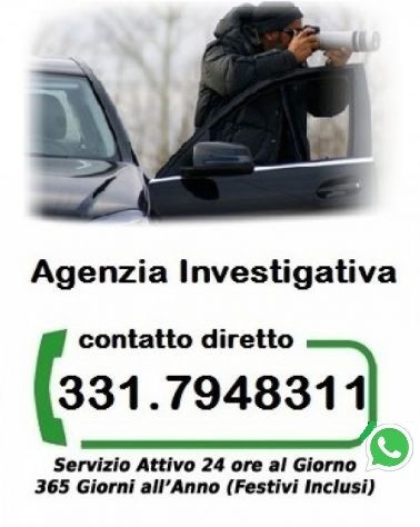 PROVE SU INFEDELTA' - INVESTIGATORE PRIVATO (COSTI/TARIFFE)