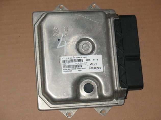 52026726 ECU CENTRALINA FIAT 500 0.9 60HP 52026726 8GSW.EL HW608 VERGINE