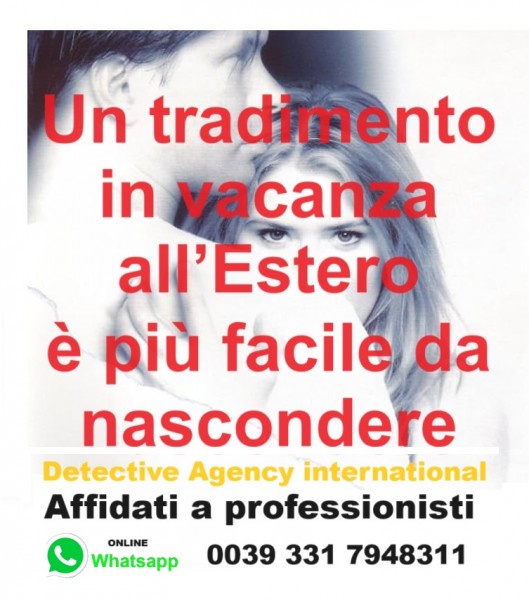 Contatta +39 3317948311 Investigazioni per il Nord Centro e sud Italia