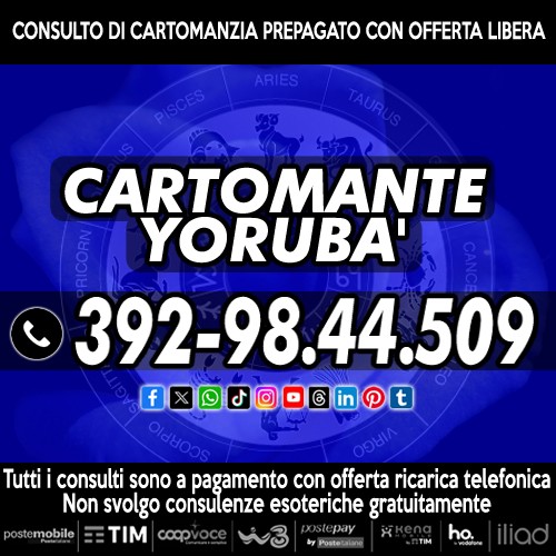 Il numero uno nel mondo dell'esoterismo: il Cartomante Yorubà