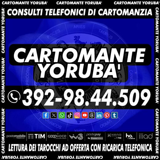 Cartomante YORUBA’…non ci sono paragoni!