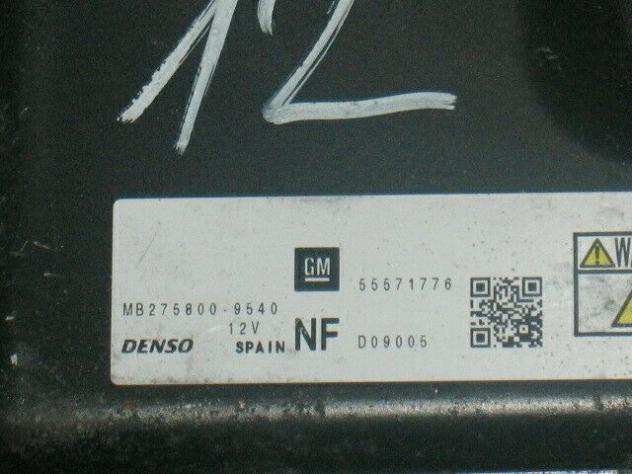 55571776 ECU ASTRA ZAFIRA 1.7 CDTI Z17DTJ 55571776 98003171 6237235