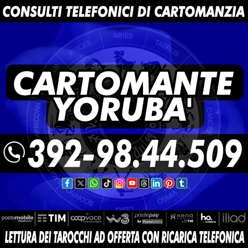Chiamami per sapere se tra voi nascerà una storia: il Cartomante YORUBA'