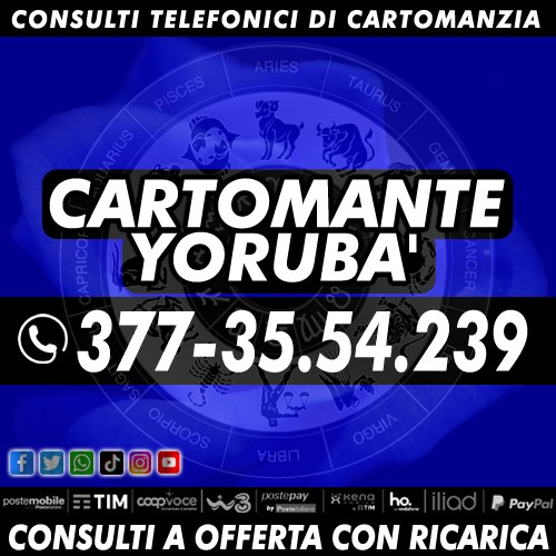 I Tarocchi del Cartomante YORUBA': svela i segreti del tuo destino con 1 consulto di Cartomanzia!