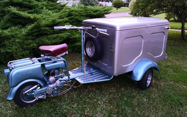 Lambretta Moto Furgoncino 1948  unico per originalità