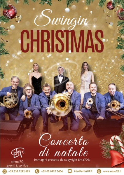 CONCERTO DI NATALE - TRIBUTO ENNIO MORRICONE CONCERTI DI NATALE -MUSICHE DI NATALE - SACRI CLASSICI