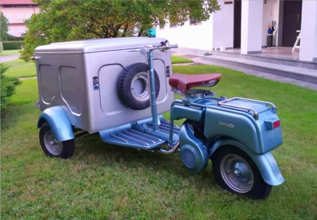 Lambretta Moto Furgoncino 1948  unico per originalità