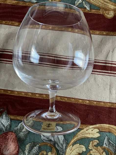 6 bicchieri balloon da distillati di cristallo Imperatore