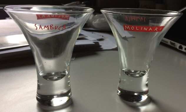 6 Bicchieri Sambuca Molinari