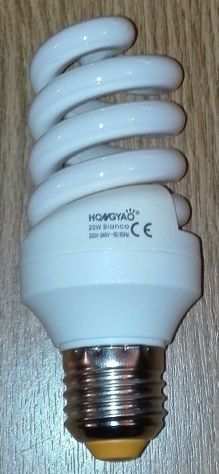 6 LAMPADINE LED HONGYAO E27 20W  100W  luce bianca, nuove.