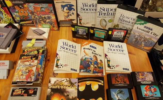 60 Giochi Nintendo SNES Megadrive Master System