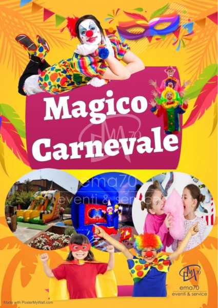 MAGIC CIRCUS -EVENTI DI PIAZZA- ANIMAZIONE PER TUTTA LA FAMIGLIA- CARNEVALE- CIRCO