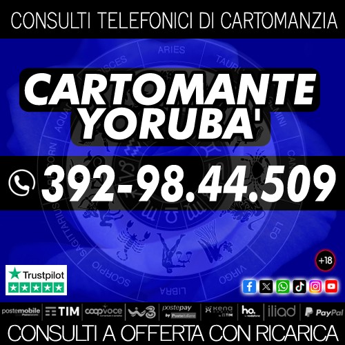 Cartomanzia - Una finestra aperta sul futuro: il Cartomante YORUBA'