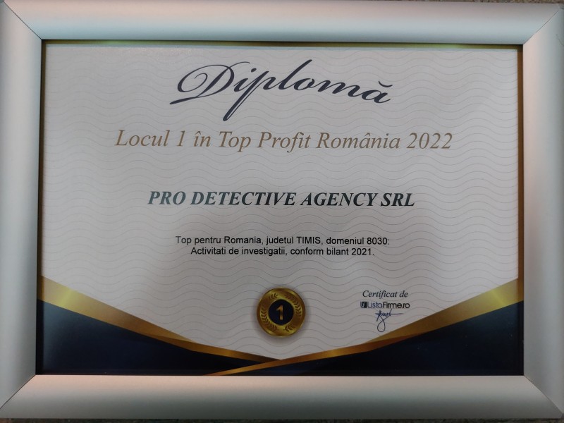 Investigatore privato Romania 