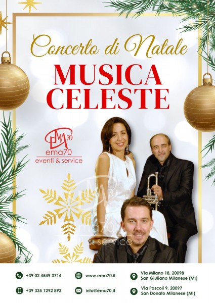 MUSICA CELESTE... TEMI D'AUTORE A MARIA CONCERTI DI NATALE -MUSICHE DI NATALE - SACRI CLASSICI - CORI GOSPEL - PER PIAZZE - LUOGHI SACRI - TEATRI - SALE DA CONCERTO - PER EVENTI PRIVATI - EVENTI PUBBLICI - EVENTI AZIENDALI