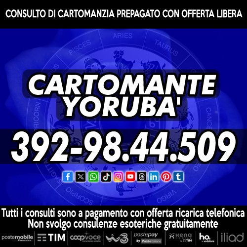   Consulto motivazionale con il Cartomante Yorubà - Lettura dei tarocchi