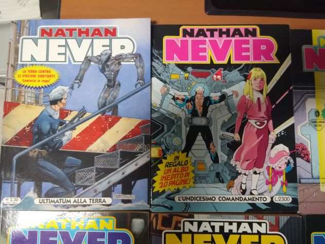 7 fumetti Nathan Never