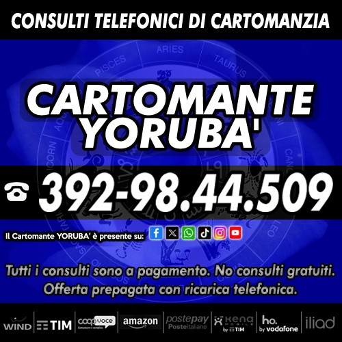 Scopri il tuo destino: un consulto di cartomanzia per tracciare il tuo percorso verso il successo! Il Cartomante YORUBA'