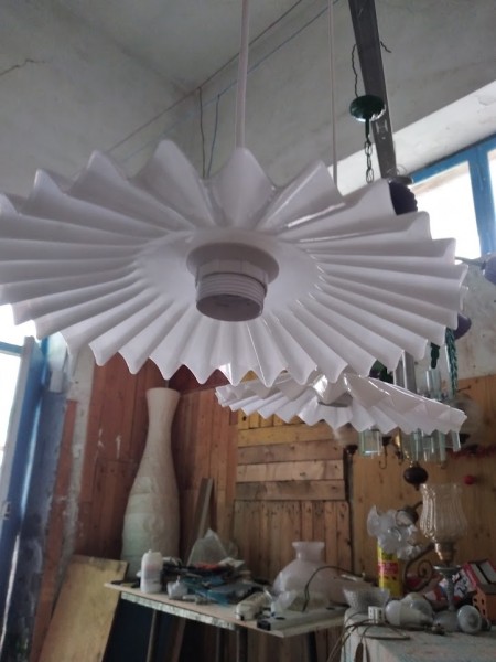 COPPIA  DI LAMPADARI  VINTAGE  ANTICHI ANNI 70