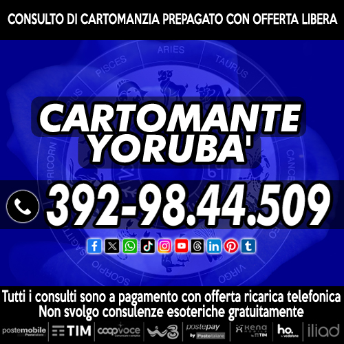   Consulto motivazionale con il Cartomante Yorubà - Lettura dei tarocchi