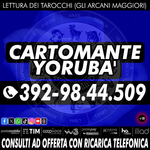 Prova la Cartomanzia del Cartomante YORUBA'